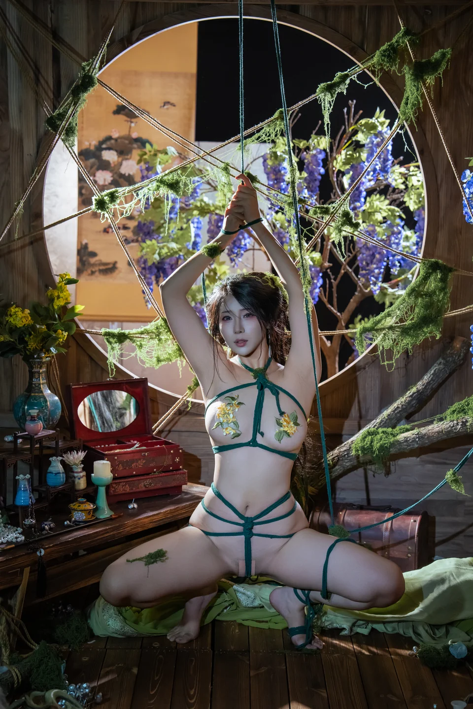 云溪溪 - &奶桃桃 苔缚 [93P,1V-3.38GB] tg@simisebaisi 【丝足阁】079.webp